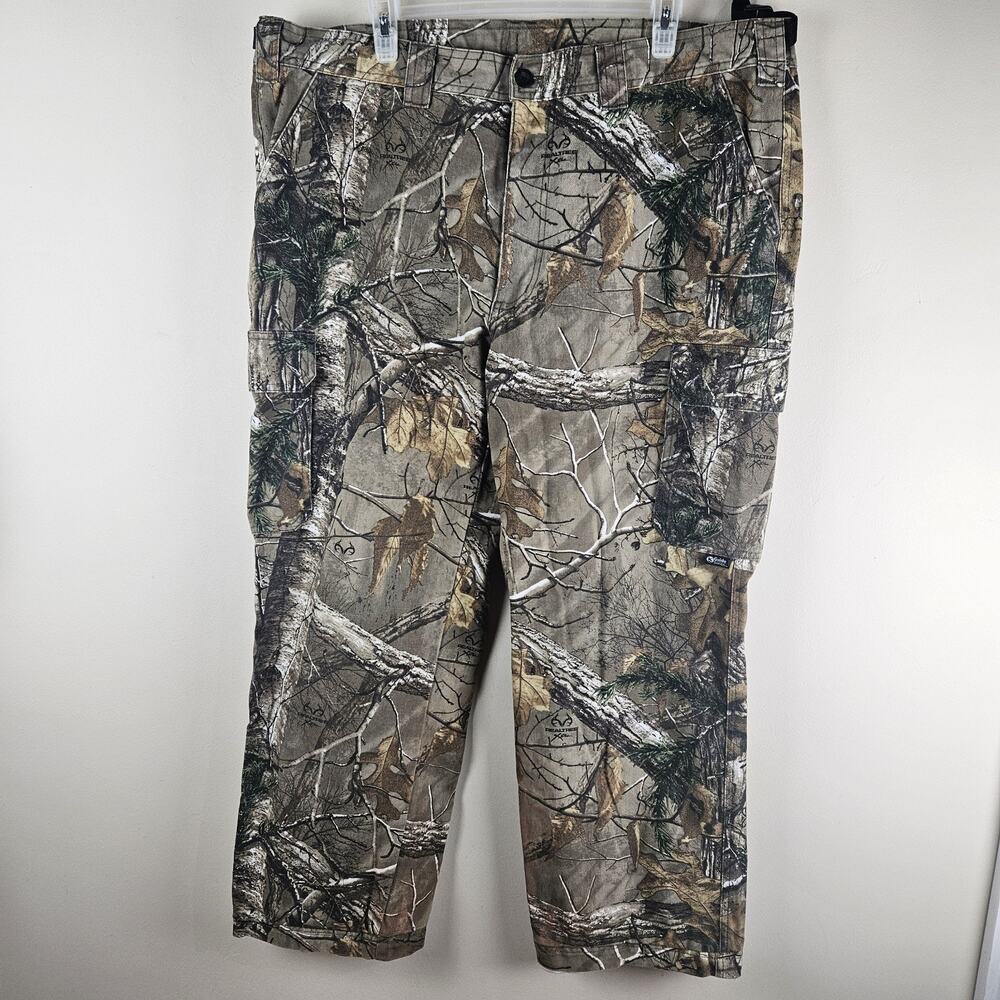 Gander Mountain Hunting Pants Mens XL Short Camo Realtree Xtra Green Cargo